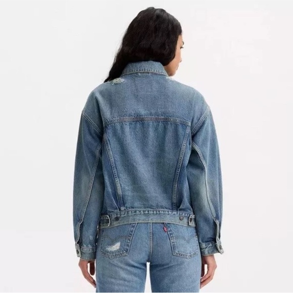Levi's Premium '90S TRUCKER JACKET Women's Size XS - Picture 2 of 16